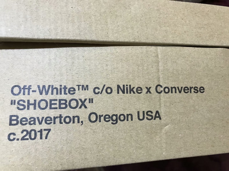 Authentic Off white X Converse Chuck Taylor 1970s ow 